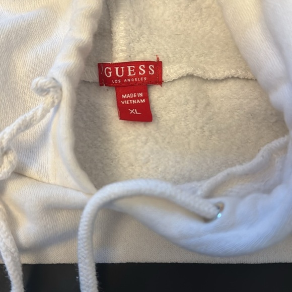 🍍GUESS ZIP OFF SLEEVE SWEATSHIRT🍍SIZE XL🍍H-4 - Picture 4 of 5